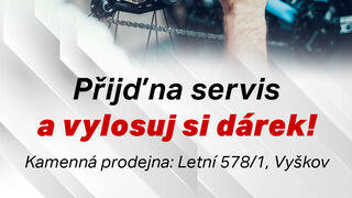 Přijď na servis a vylosuj si dárek