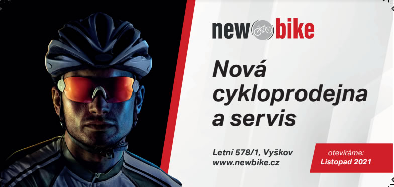 Nová cykloprodejna ve Vyškově