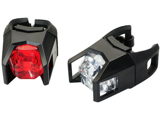 Blikačky MAX1 Pluto sada 2 ks černé