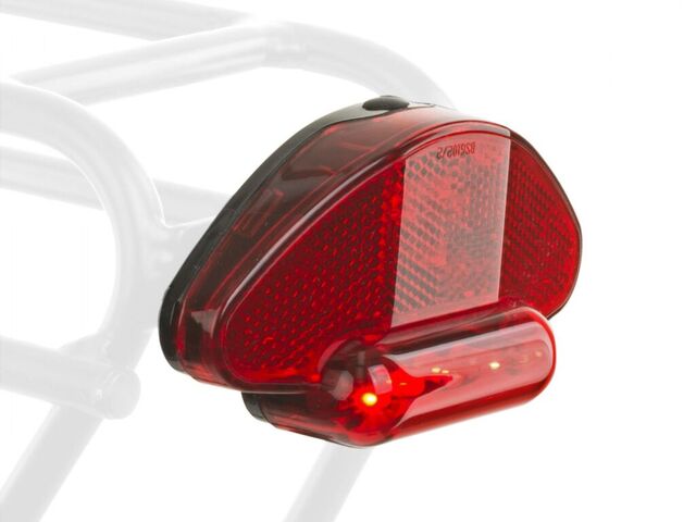 Světlo zadní  Author Caddy 5 černá/červené-sklo
