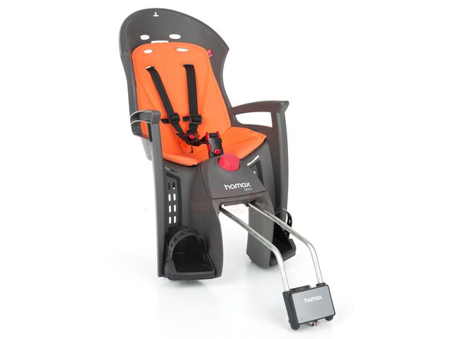 Sedačka HAMAX SIESTA-uzam.šedá/orange