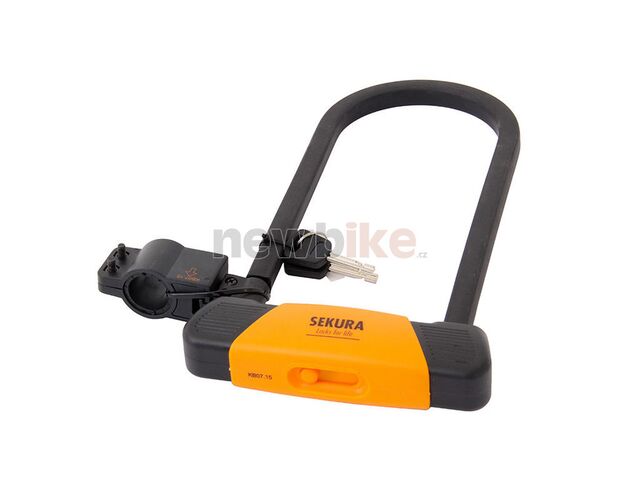 Zámek podkova 320/18 s klíčem Sekura KB 306