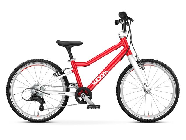Dětské kolo WOOM GO 4 red 2025
