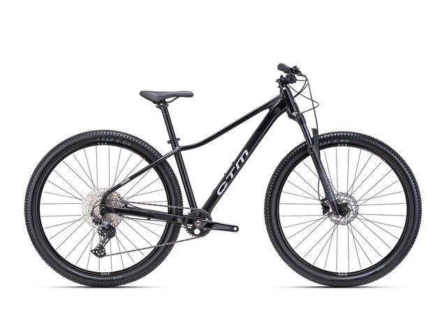 Horské kolo CTM CHARISMA 7.0 - matná černá/ lesklá čierna 2025