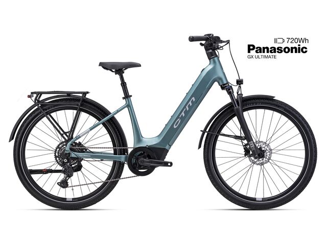 Elektrokolo CTM METRIC GX 2.0 - matná šedozelená 2026