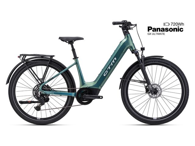 Elektrokolo CTM METRIC GX 2.0 -matná chameleon zelená 2026