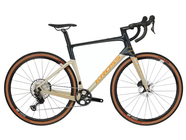 KROSS ESKER RS 1.0 2024 šedý / brazowy / glossy