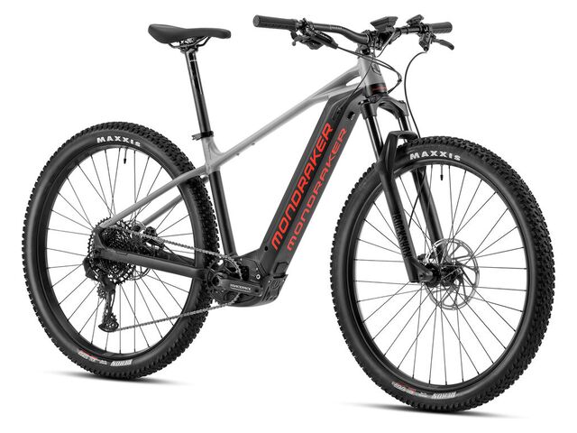 Mondraker Prime black/nimbus grey/flame red 2023
