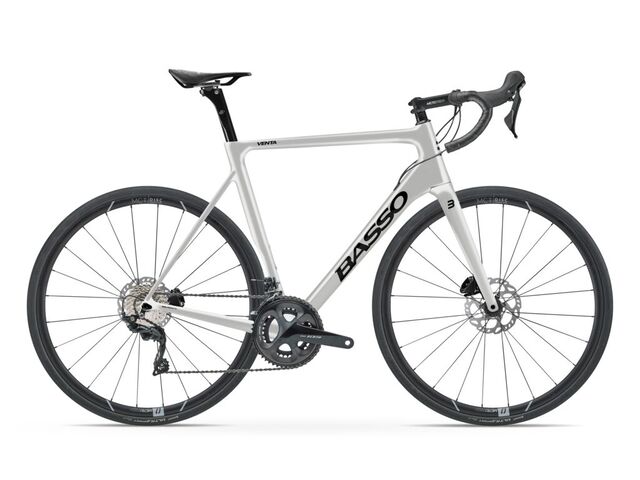 BASSO Venta disc, stone gray, Shimano 105, Microtech 2023