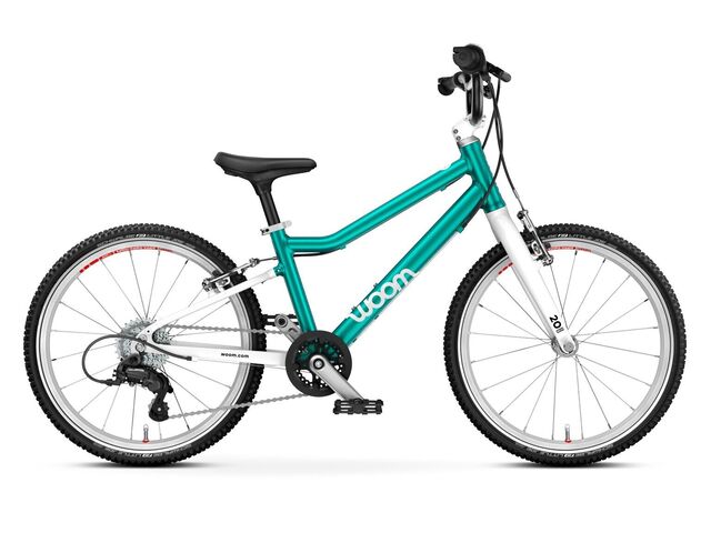 Dětské kolo WOOM GO 4 Metallic Turquoise 2025