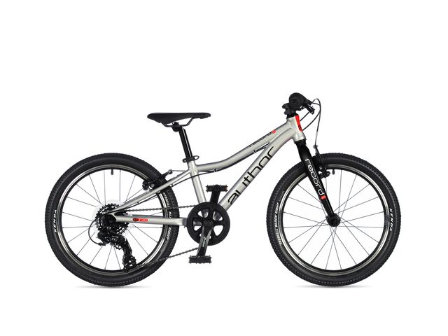 Dětské kolo AUTHOR Record 20 stříbrná/černá/červená 2026