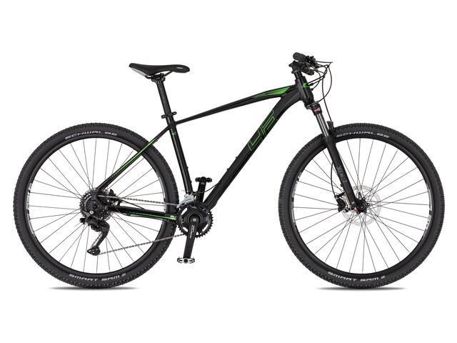 Horské kolo 4EVER FRONTBEE pearl black / green 2025