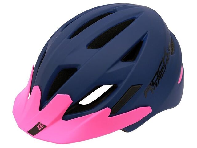 Přilba ROCK MACHINE Fly modro/fialová