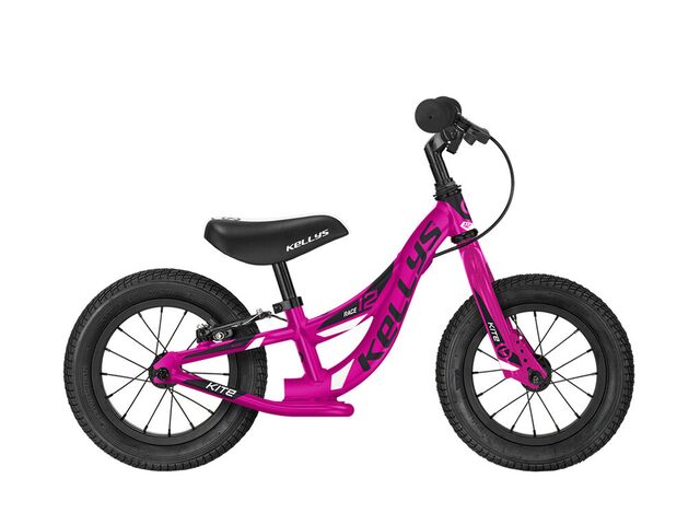 Dětské odrážedlo KELLYS KITE 12 RACE PINK s brzdou