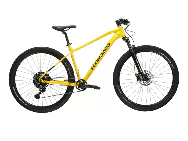 KROSS LEVEL 4.0 2024 zolty / černá / glossy