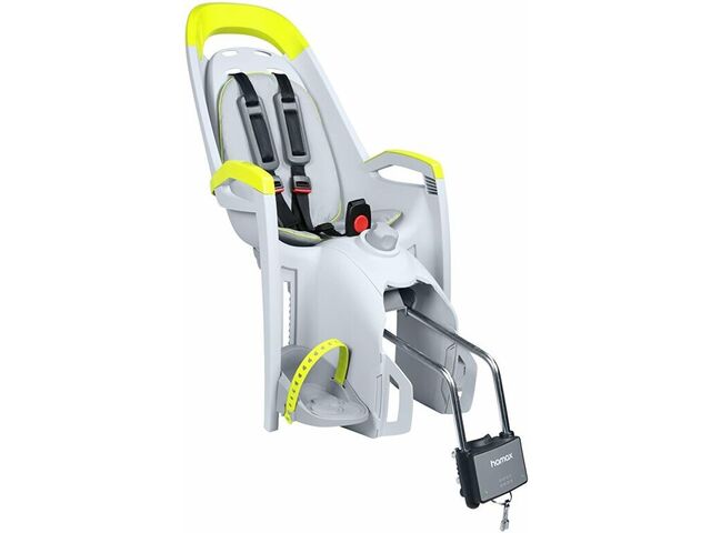 Sedačka zadní HAMAX Amaze lock šedo/lime reflex