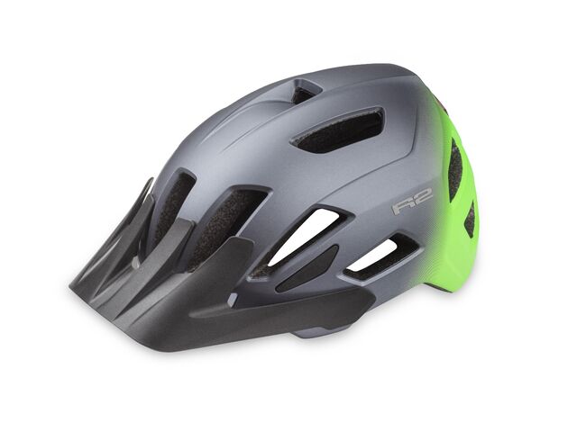 CYKLISTICKÁ HELMA R2 MOONLIGHT SEDOZELENA