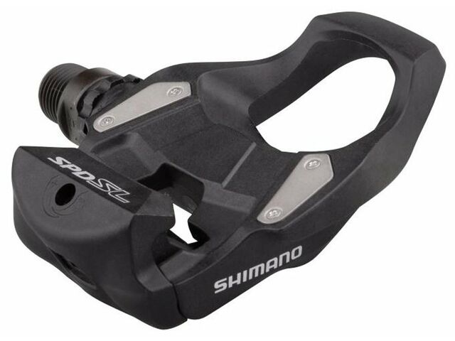 Pedály SHIMANO PD-RS500 černé s kufry SM-SH11, v krabičce