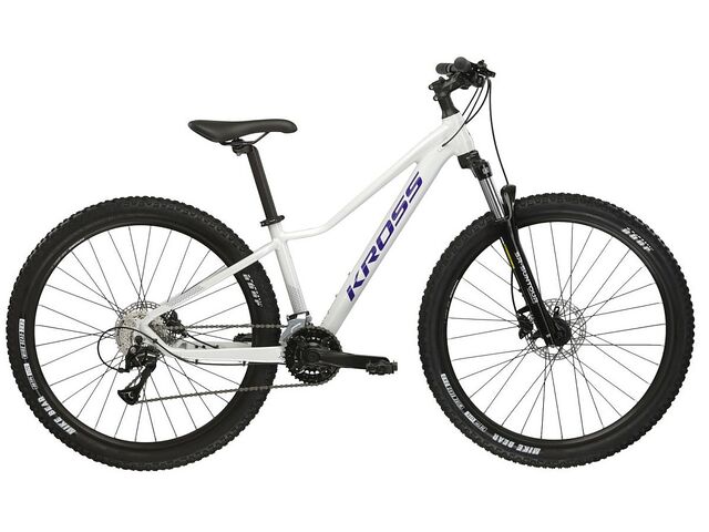 Dámské horské kolo KROSS Lea 4.0 27.5 white/purple/gloss 2024
