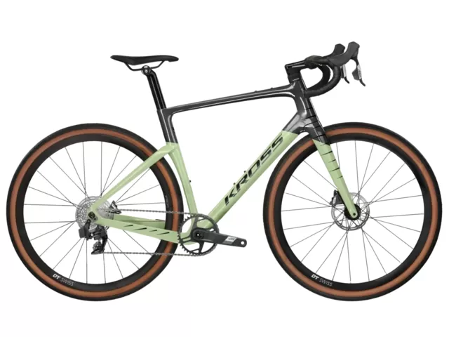 KROSS ESKER RS 2.0 šedý / zelený / glossy 2024