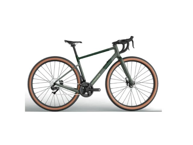Gravel kolo Kross ESKER ADV 1.0 2026 zelená / zelená / matný