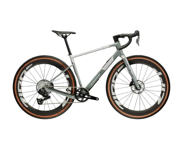 Gravel kolo Kross ESKER ADV 3.0 2026 zeleno-šedá / stříbrná / matný