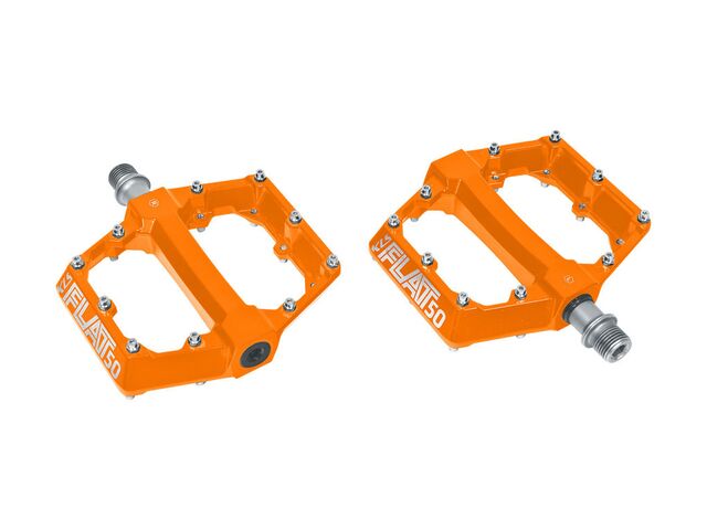 Pedály KLS FLAT 50 orange
