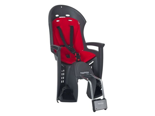 sedačka HAMAX SMILEY šedá/červená
