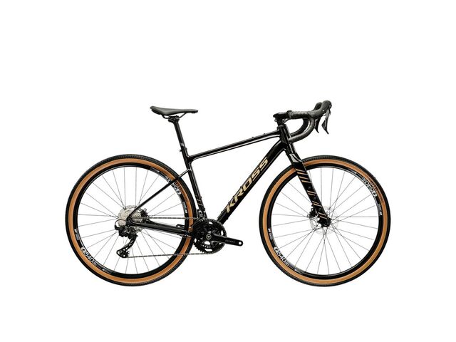 KROSS Esker 6.0 2025 černá/zlatá/lesk 2x12