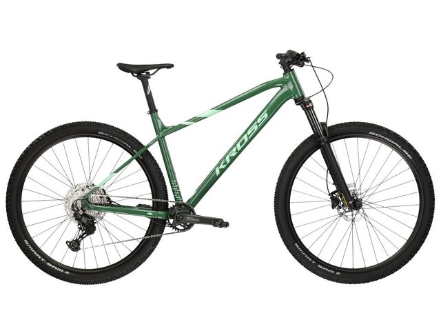 KROSS LEVEL 5.0 zelený / zelený / glossy 2024