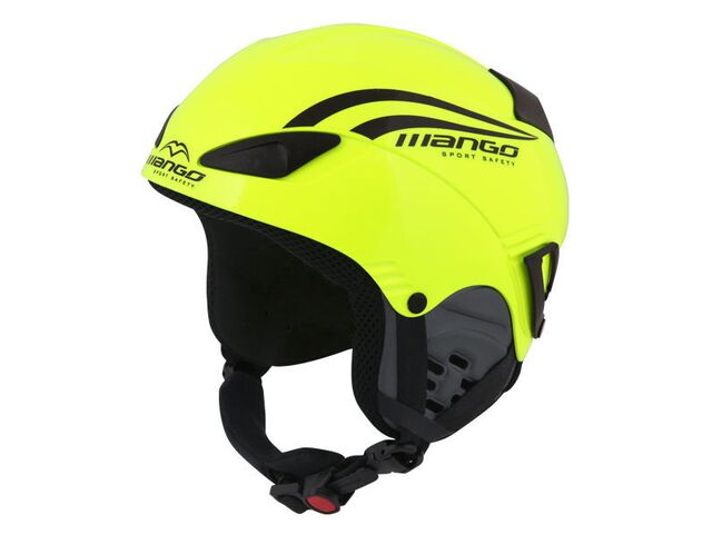 dětská přilba Rocky, žlutá fluo