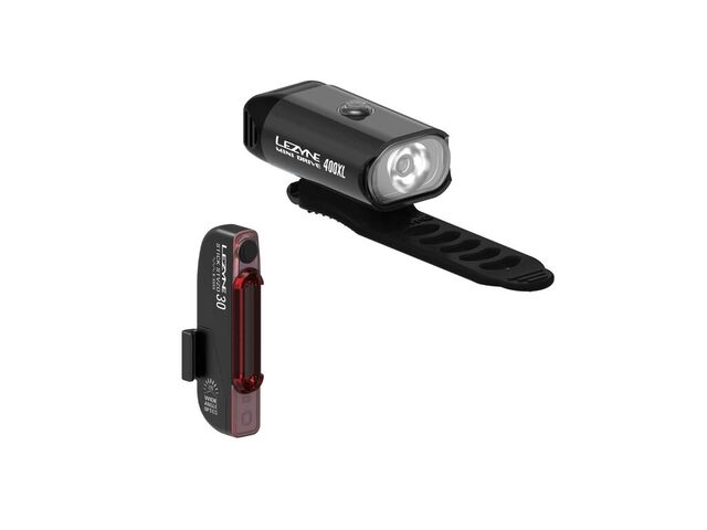 Lezyne Mini Drive 400/Stick sada světel black