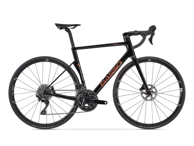 BASSO Venta R, magma black, Shimano 105 12 speed, Microtech MCT, 2024