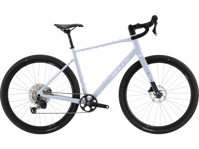 Gravel kolo BULLS GRINDER 3 2026 blue tinted white / marbled shiny