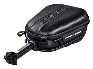 brašna pod sedlo FORCE CRUST XL s držákem, černá