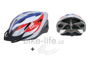 cyklistická přilba HAL červeno-modrá