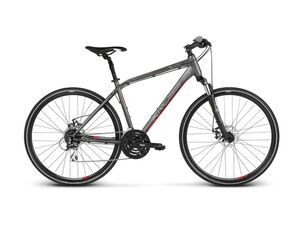 Kross EVADO 4 GRAPHITE / RED MATTE 2018